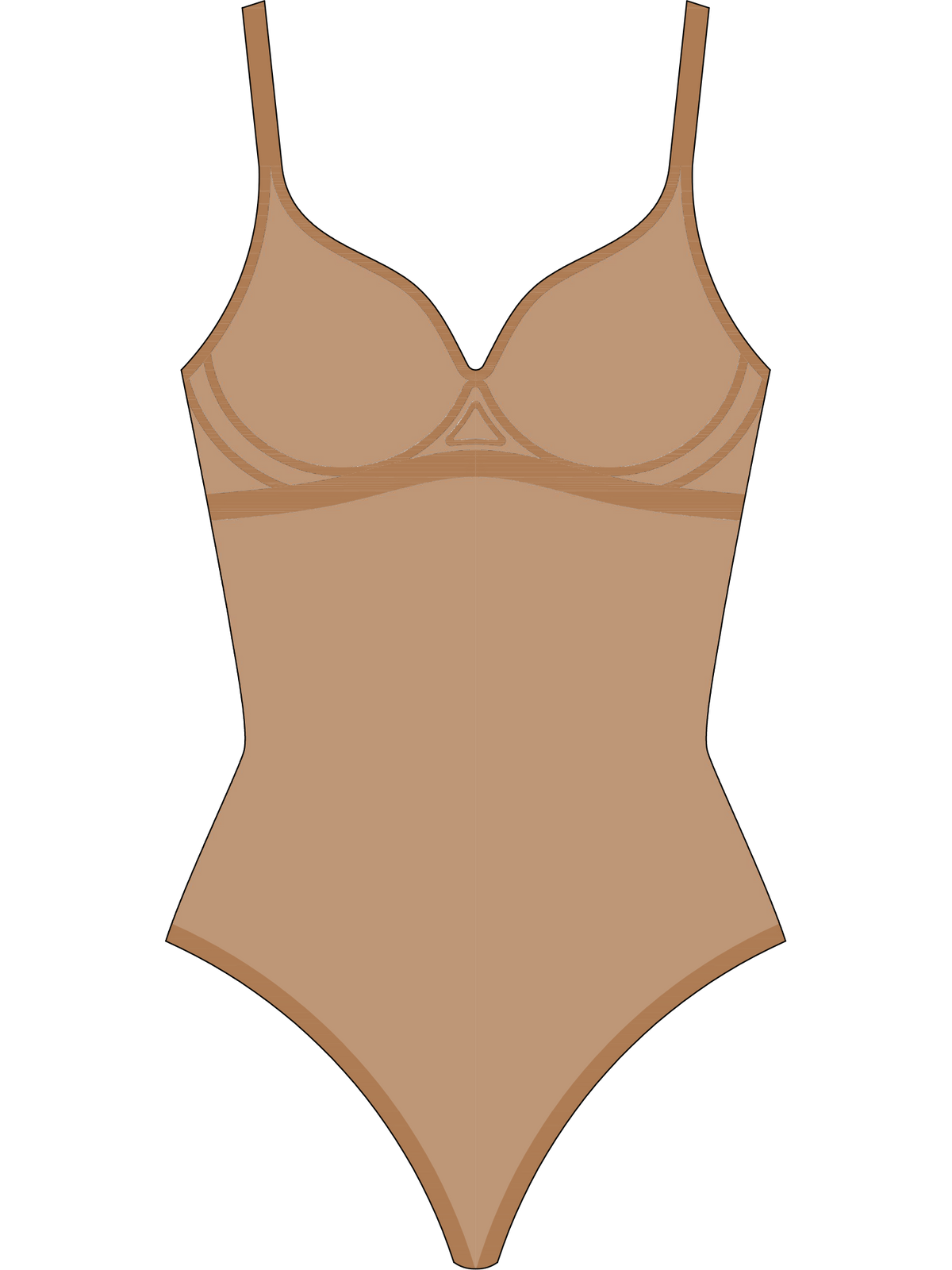 BODY THONG CAMI