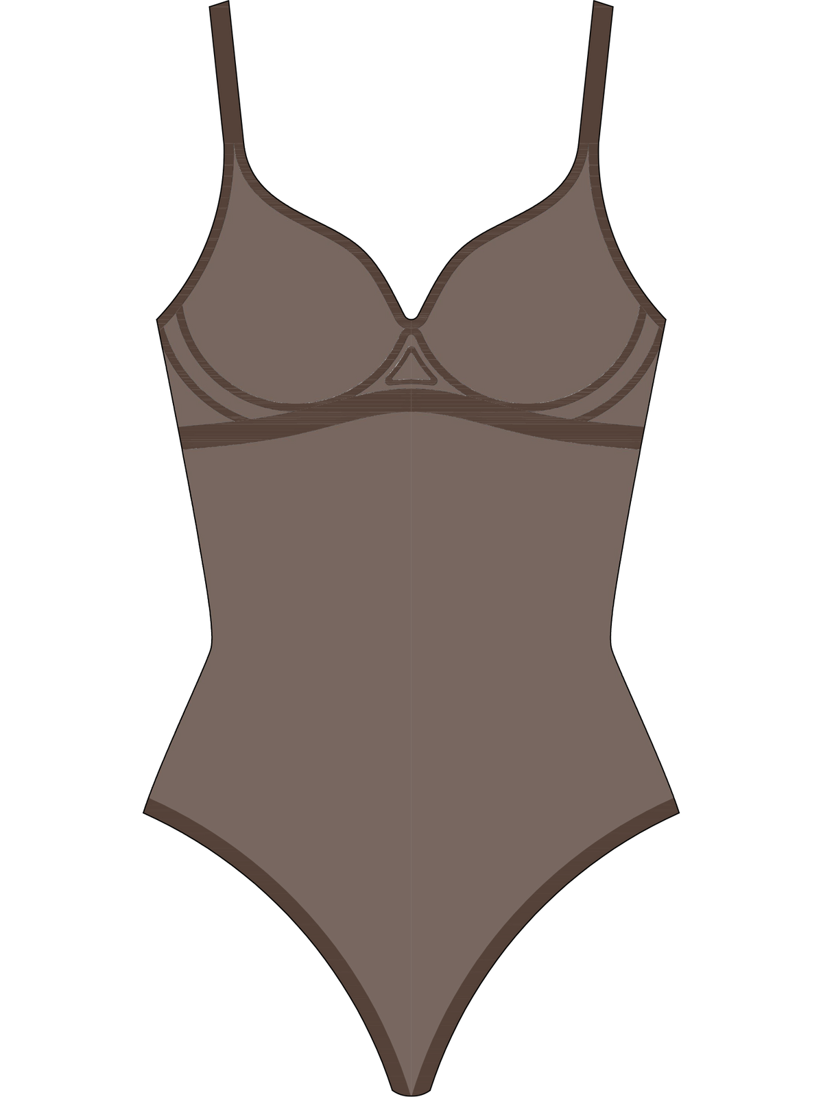 BODY THONG CAMI