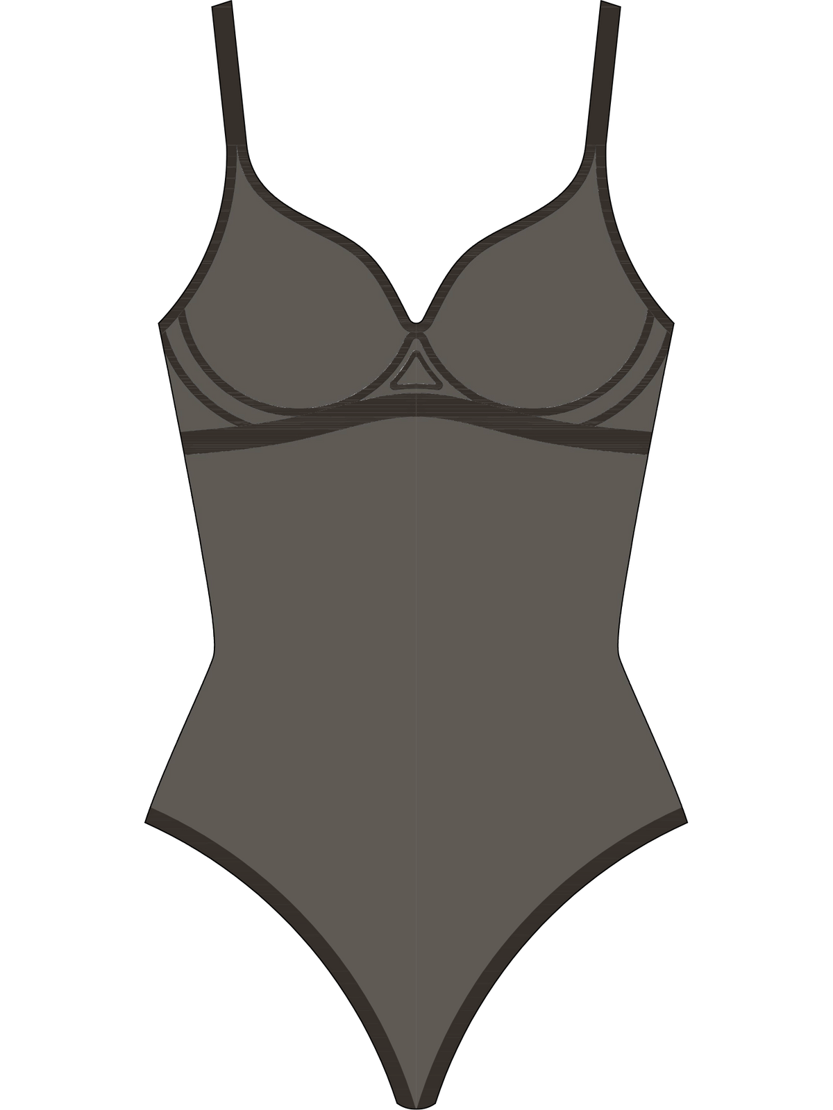 BODY THONG CAMI